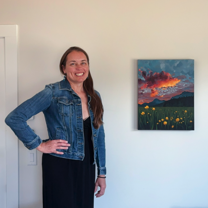 Artist Julia Baldwin Taylor